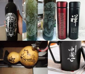 金昌金川区酒瓶葫芦工艺品激光雕刻机